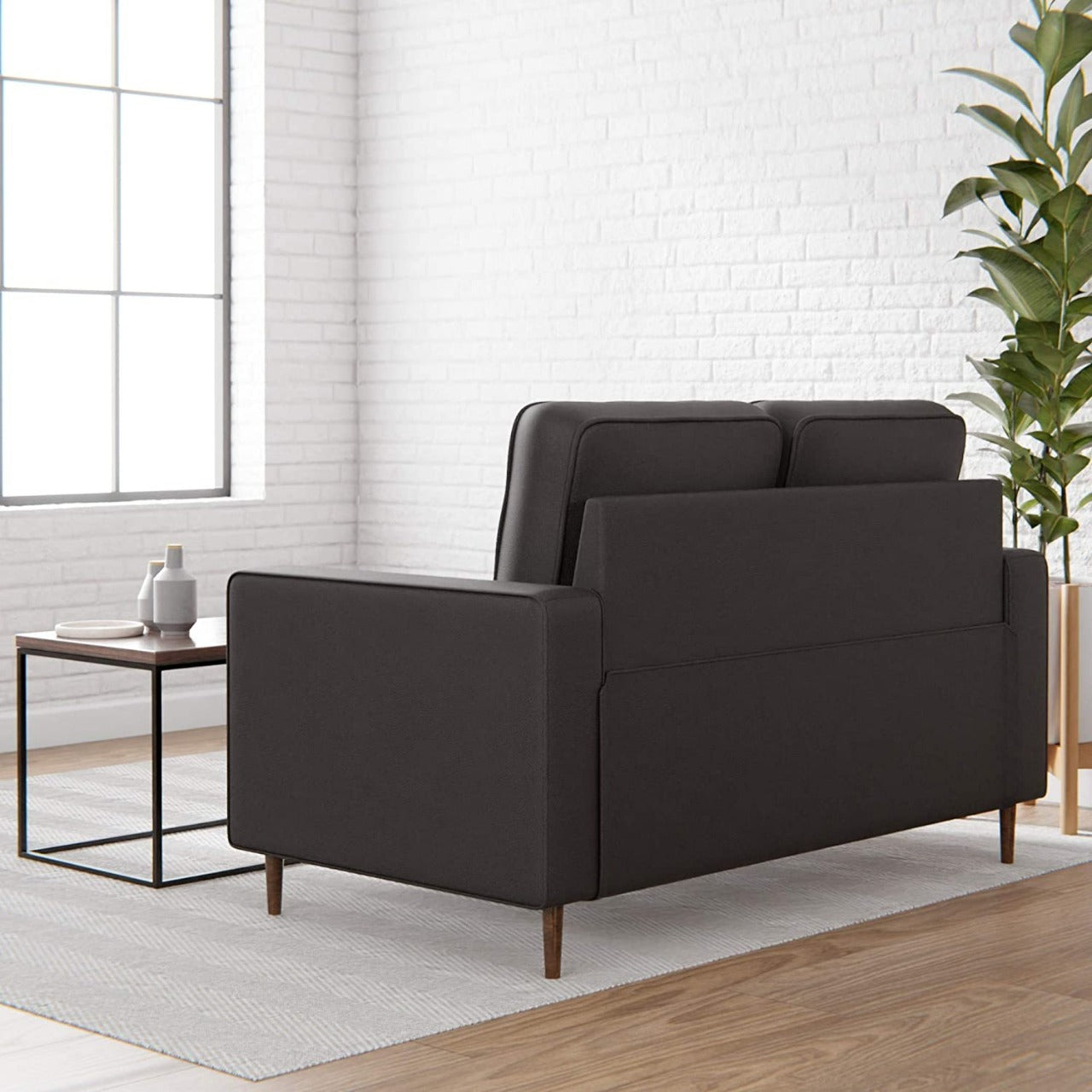 2 Seater Sofa : Faux Leatherette Sofa Set, Multicolour Options