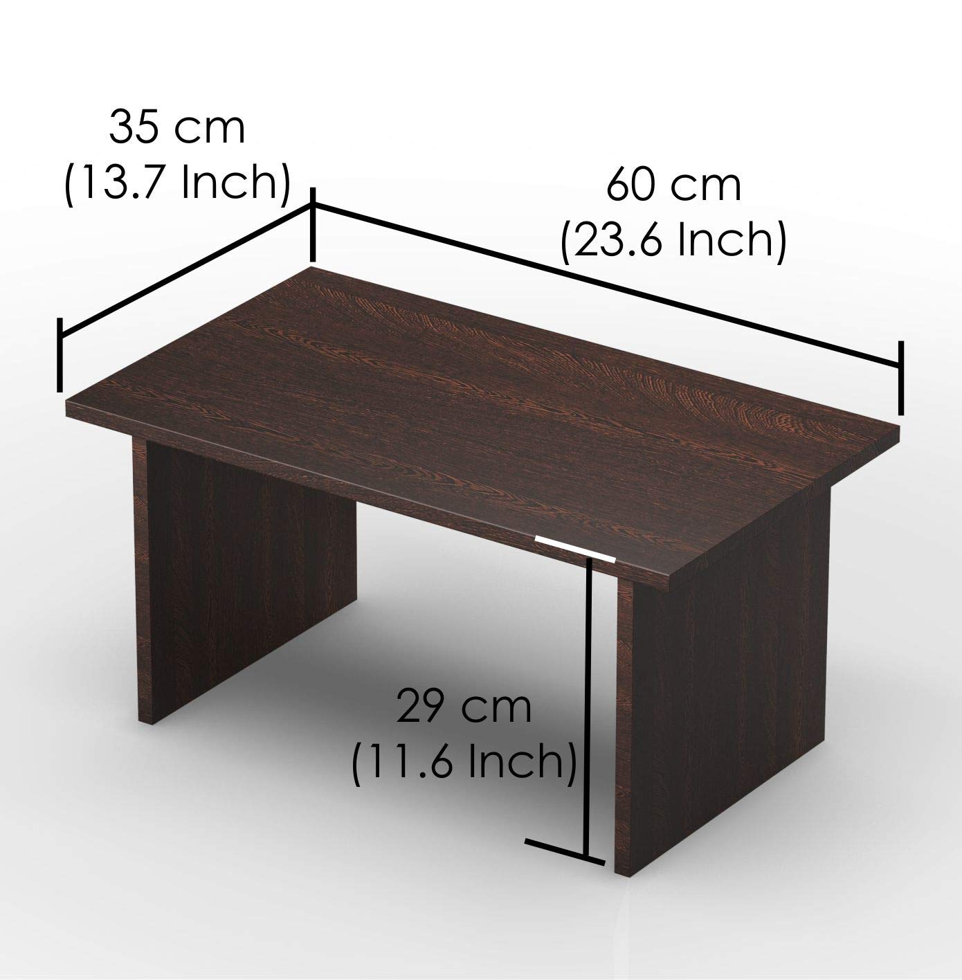 Study Table: Farsia Bed Laptop Table Wenge