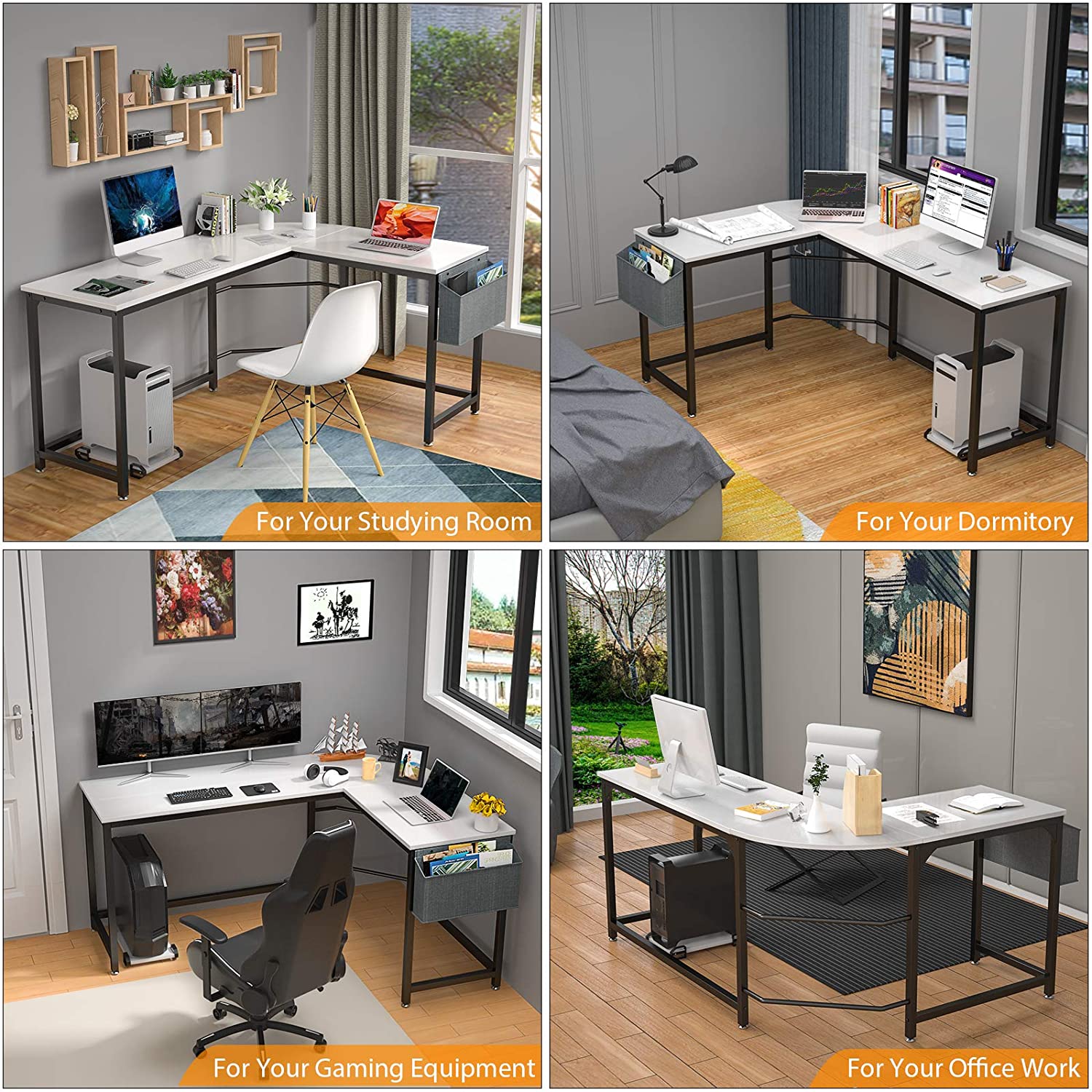 Modern Study Table With Storage Contemporary Wooden Study Desk With