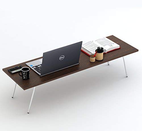 Study Table: Moroe Folding Multipurpose Bed Dining Cum Study & Laptop Table (Wenge)
