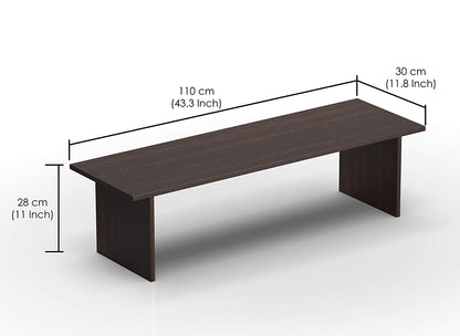 Study Table: Parsia Wood Multipurpose Dining Cum Iron Computer Table, Study & Laptop Table (Wenge)