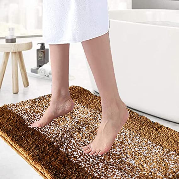 Doormats: Super Soft Anti Skid Solid Bathroom Rugs for Home, Bedroom Rugs