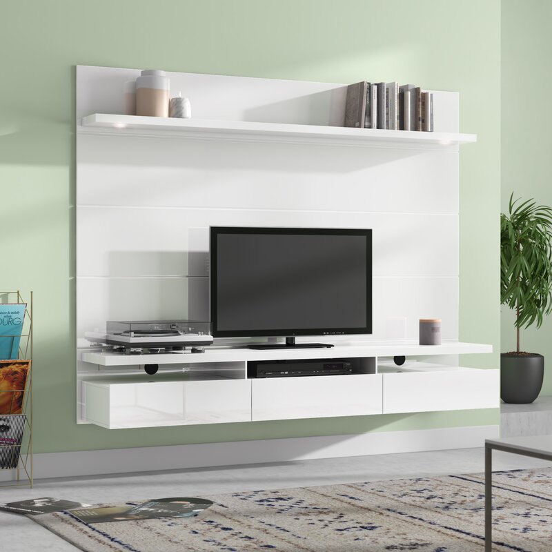 TV Console: Floating Entertainment Center