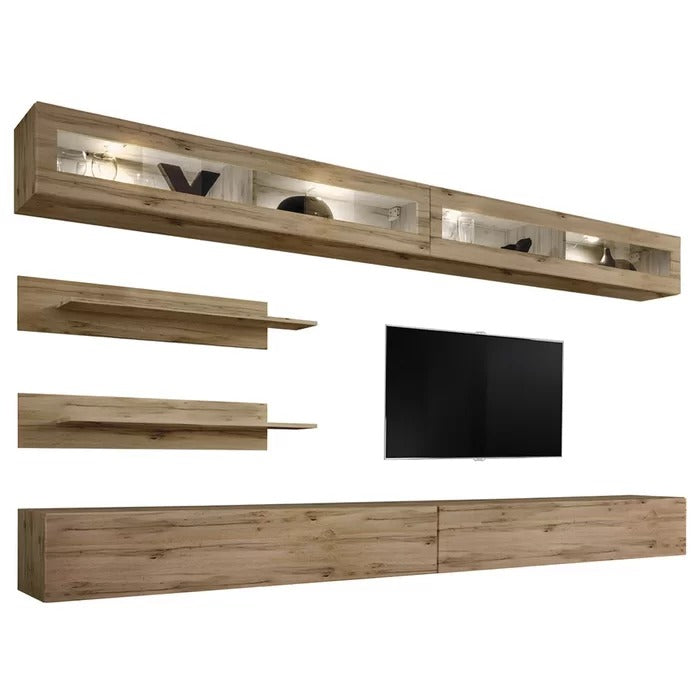 TV Panel: Floating Entertainment Center for TVs up to 85"