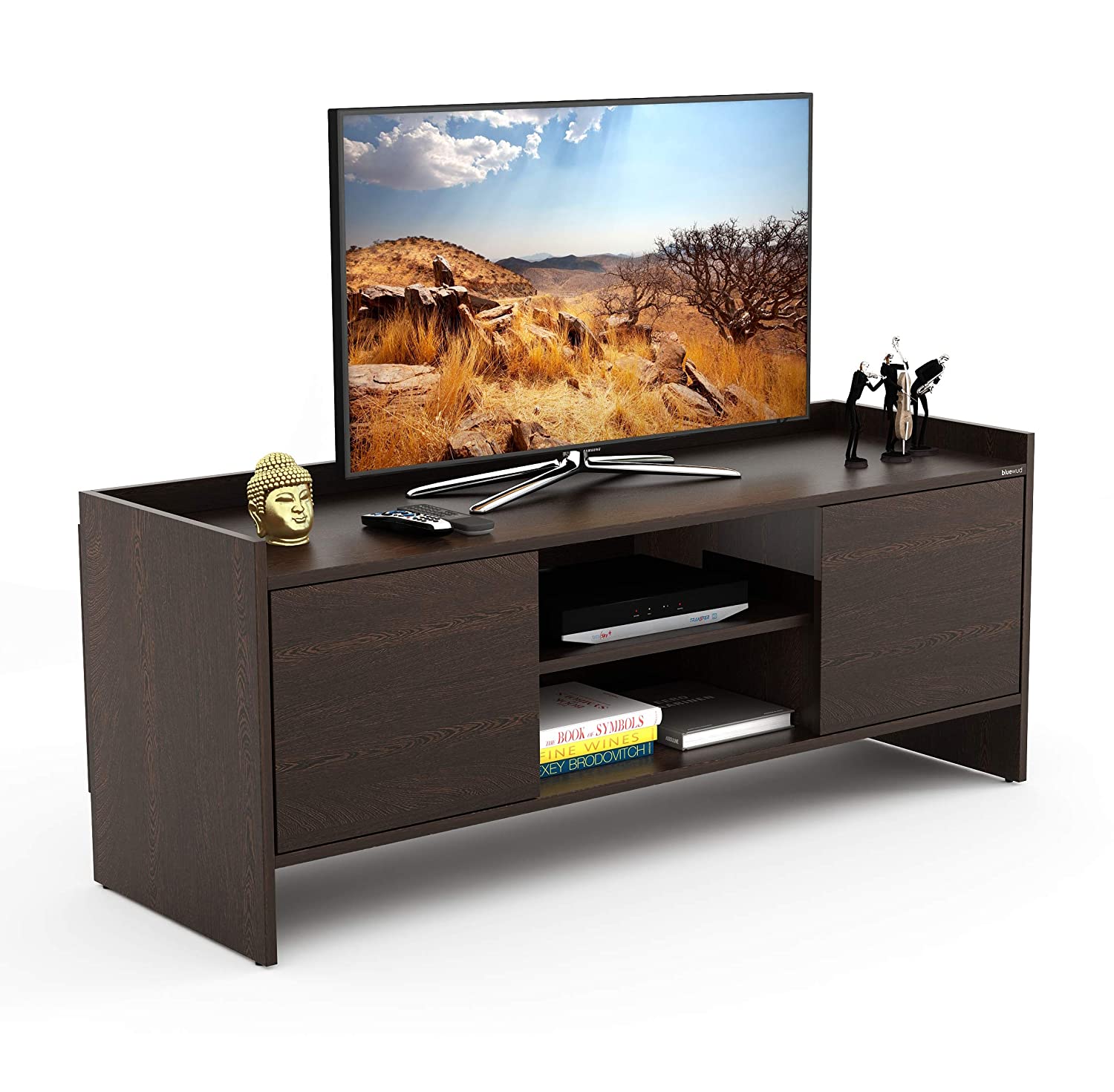 TV Stand: Chary TV Entertainment Unit Table/Set Top Box Stand (Wenge)