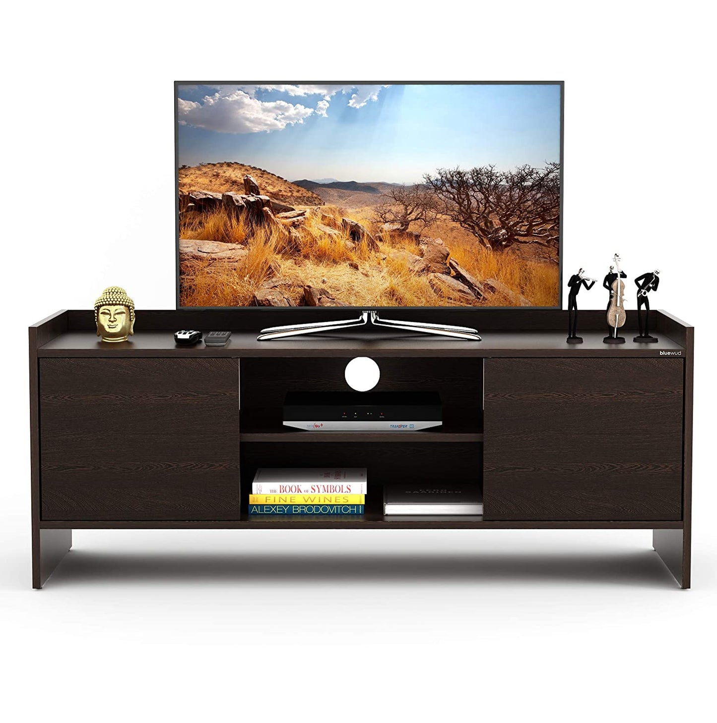 TV Stand: Chary TV Entertainment Unit Table/Set Top Box Stand (Wenge)