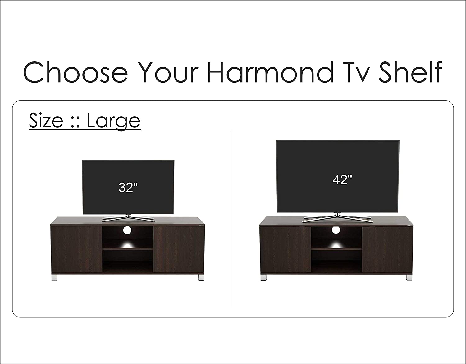 TV Stand: Karmond TV Entertainment Unit Table/Set Top Box Stand (Wenge)
