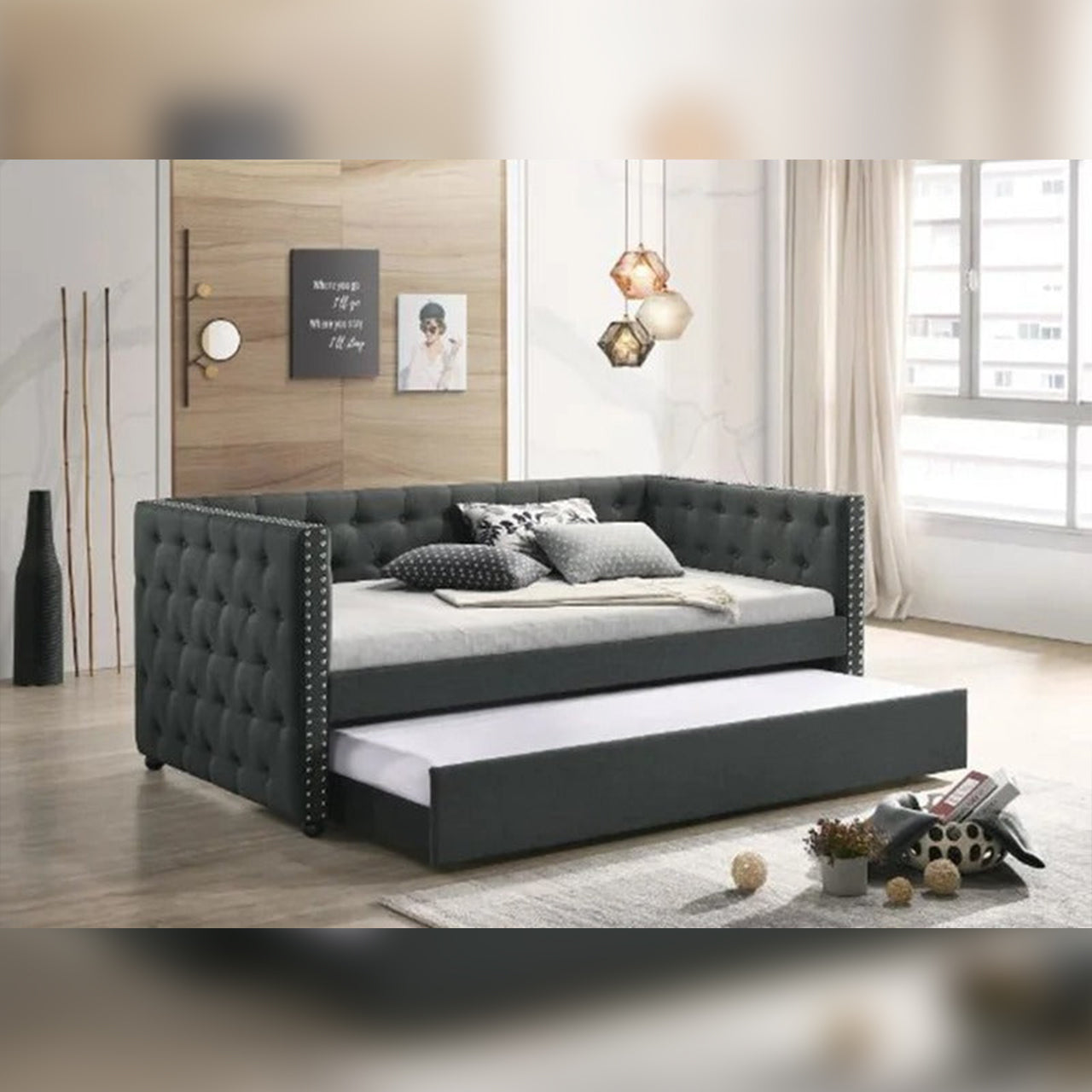 Trundle Bed Daybed with Trundle