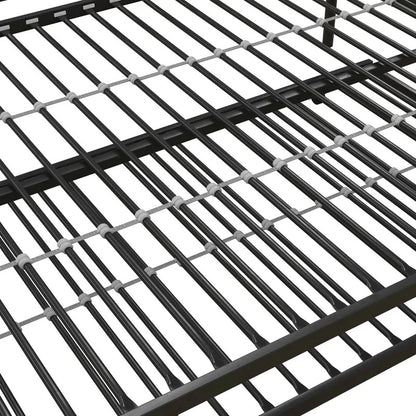 Trundle Bed: Metal Daybed with Trundle Bed