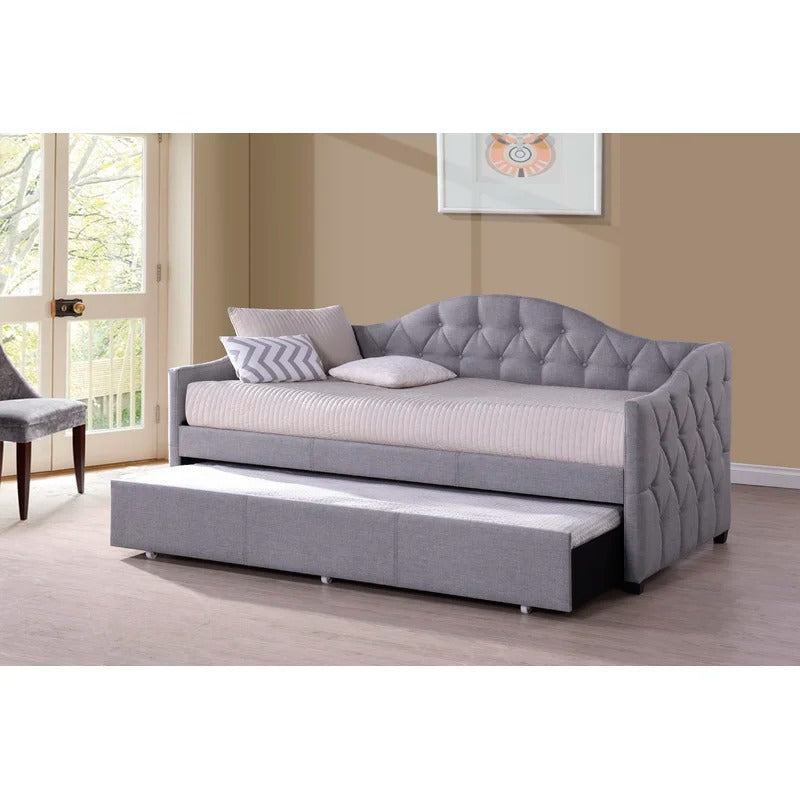 Trundle Bed: Twin Daybed with Trundle Bed