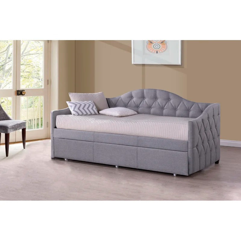 Trundle Bed: Twin Daybed with Trundle Bed