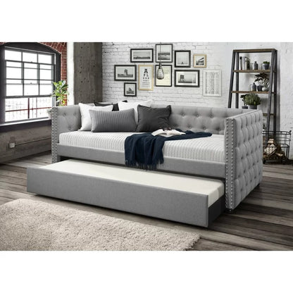 Trundle Bed: Twin Daybed with Trundle Bed