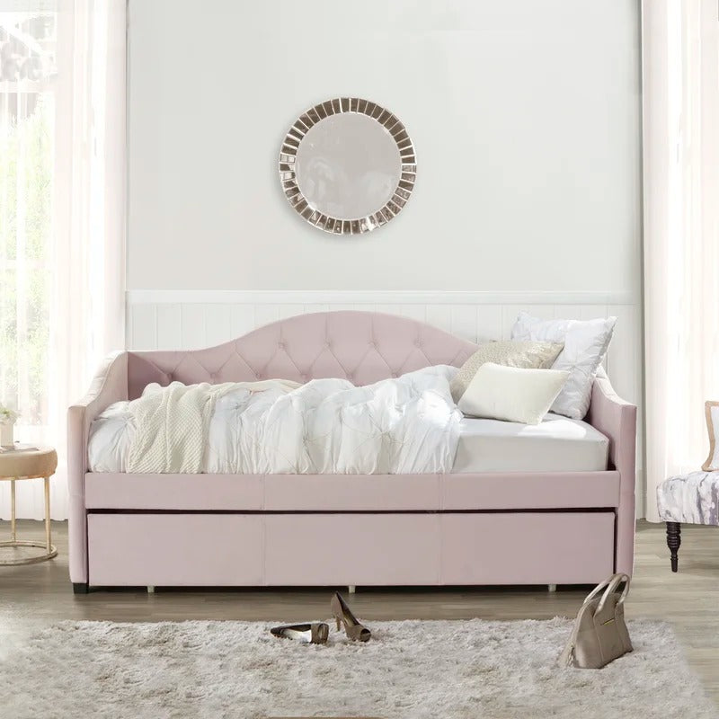 Trundle Bed: Twin Daybed with Trundle Bed