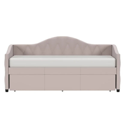 Trundle Bed: Twin Daybed with Trundle Bed