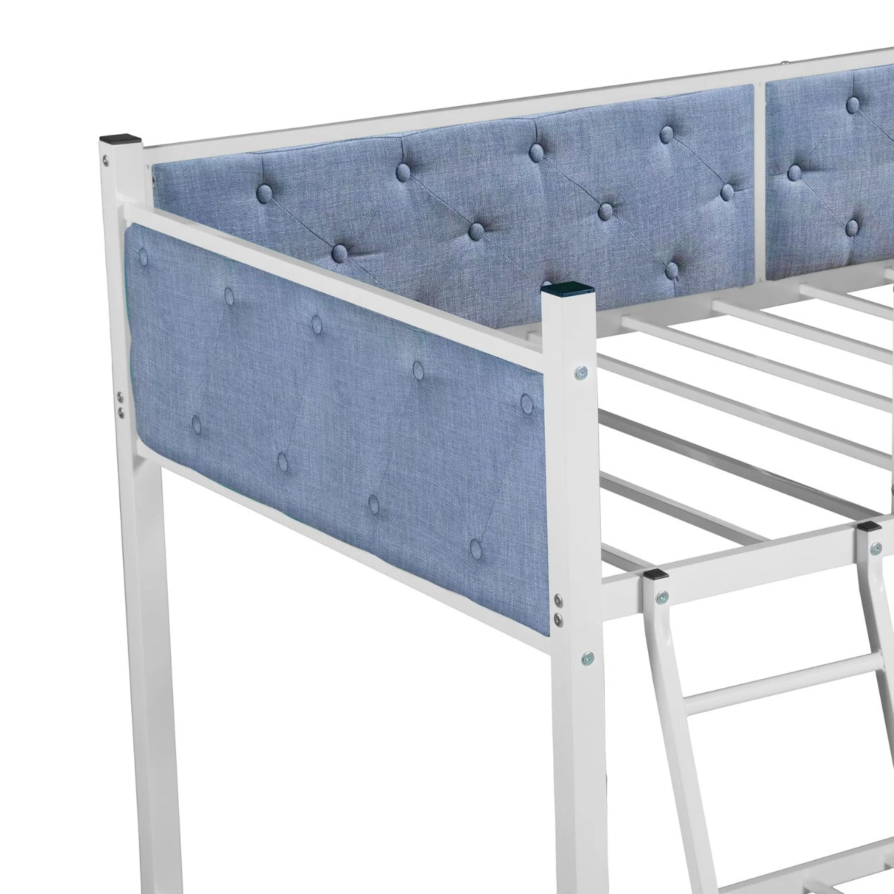 Bunk Bed: Twin Futon Bunk Bed(Metal)