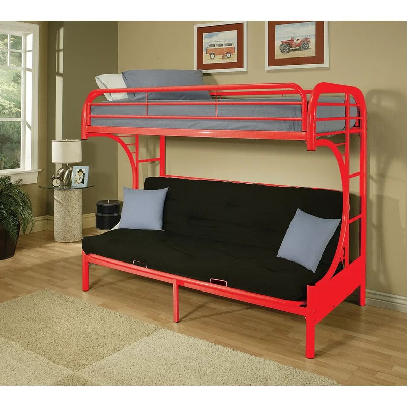 Bunk Bed: Twin Futon Bunk Bed