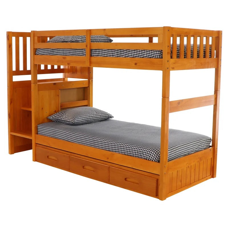 Bunk Bed: Twin Over Twin Standard Bunk Bed (Wooden)