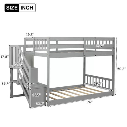 Bunk Bed: Twin Over Twin Standard Bunk Bed