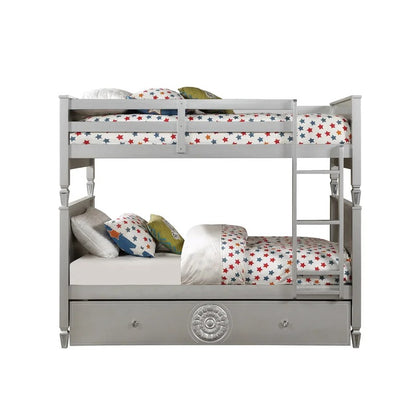 Bunk Bed: Modern Twin Standard Bunk Bed with Trundle
