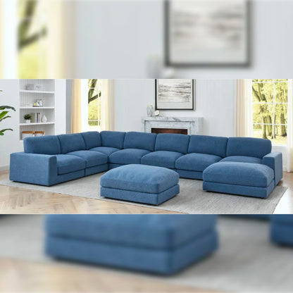 U Shape Sofa Set  176'' Wide Reversible Corner Sectional