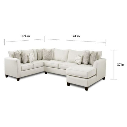 U Shape Sofa Set 5 Seater Sectional Sofa
