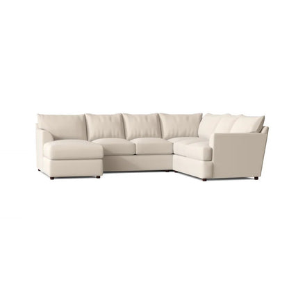 U Shape Sofa Set: 6 Seater 126" Wide Sofa
