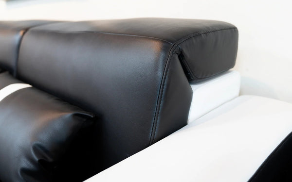 U Shape Sofa Set 8 Seater Modern Leatherette Sofa Set
