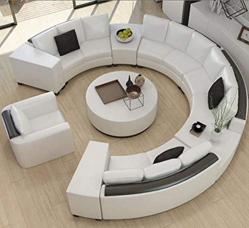 Curved deals sofa chair