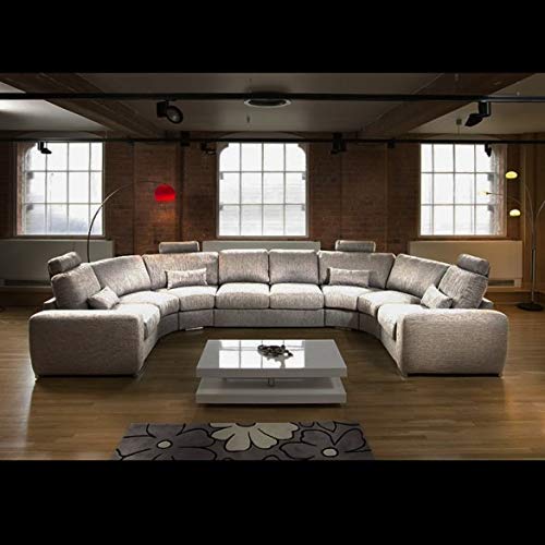 U Shape Sofa Set: Luxury Ultra Contemporary Sectional Sofa Set