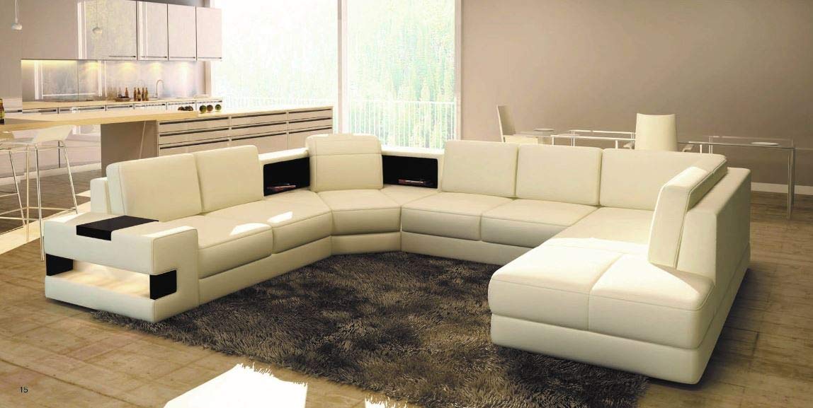 U Shape Sofa Set : Premium Furniture Leatherette Sofa Set – GKW Retail