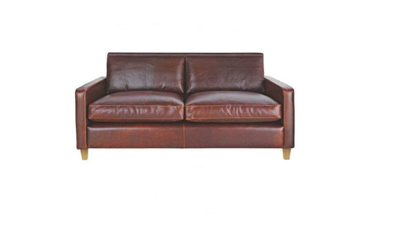 2 Seater Sofa :- Leatherette Sofa Set  (Ultra Brown)