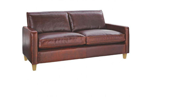 2 Seater Sofa :- Leatherette Sofa Set  (Ultra Brown)