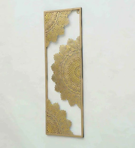 Wall Art: Abstract Wall Art In Gold