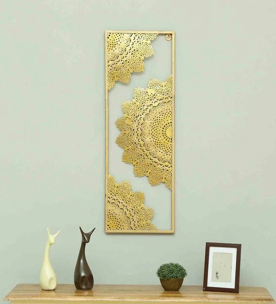 Wall Art: Abstract Wall Art In Gold