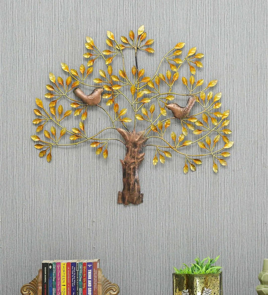 Wall Art: Wrought Iron Decorative Tree Wall Art