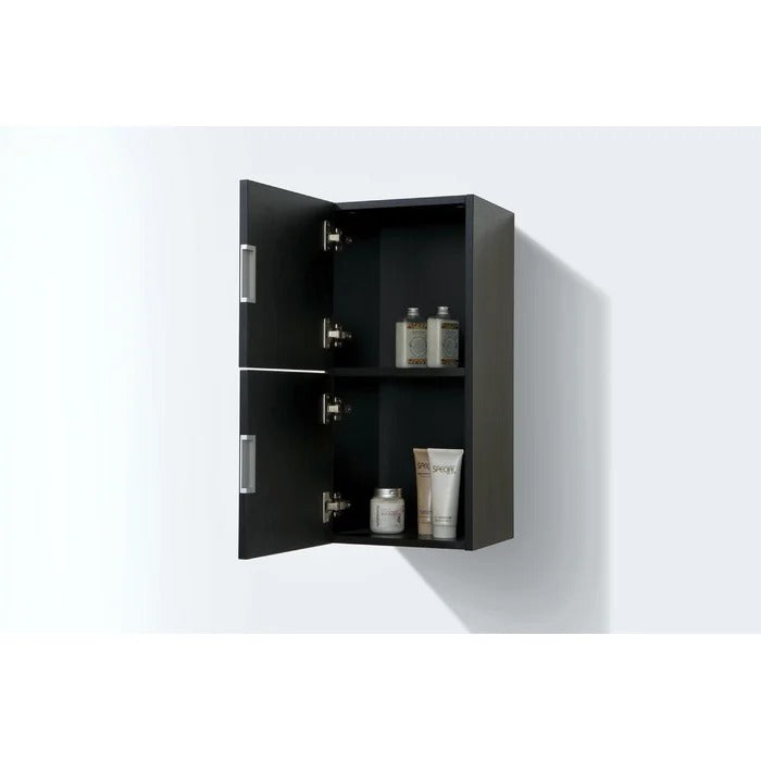 Wall Cabinets: 12'' W x 27.5'' H x 12'' D Linen Cabinets