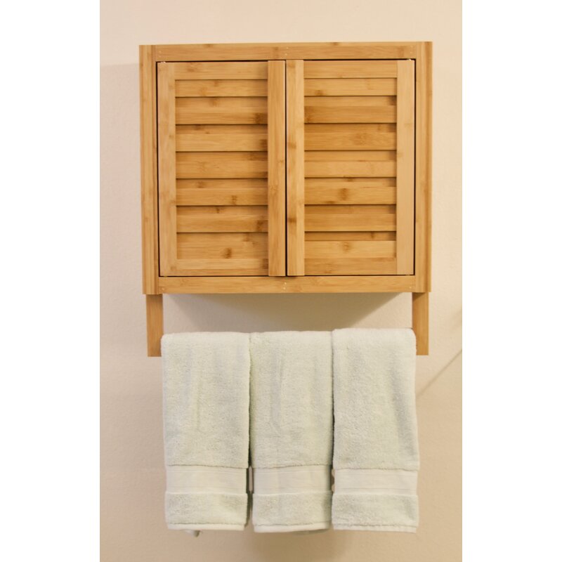 Wall Cabinets: 20.5'' W x 22.4'' H x 8.5'' D Solid Wood Wall Mounted Cabinet