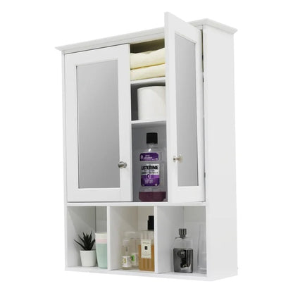 Wall Cabinets: 23.6'' W x 30.4'' H x 7.5'' D Wall Mounted Bathroom Cabinets