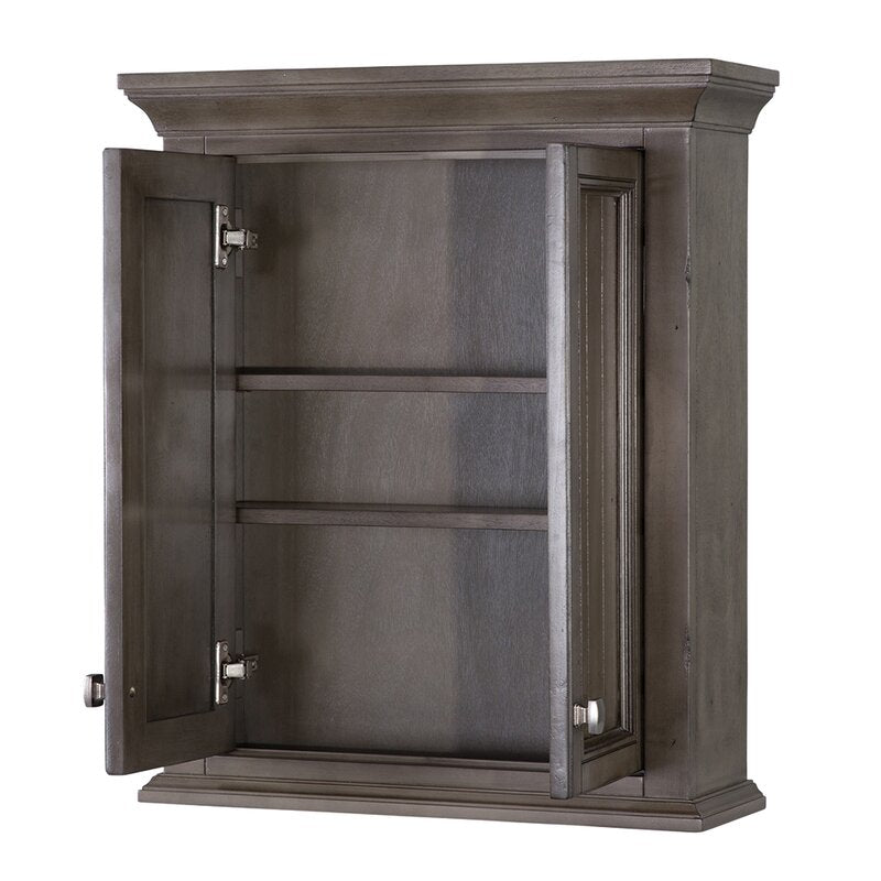 Wall Cabinets: 24'' W x 28'' H x 8'' D Wall Mounted Cabinet