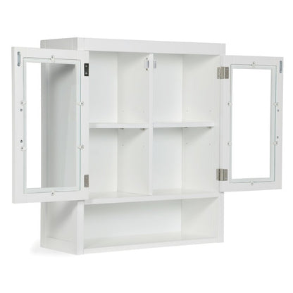 Wall Cabinets: 24'' W x 28'' H x 9.8''  Wall Mounted Cabinet