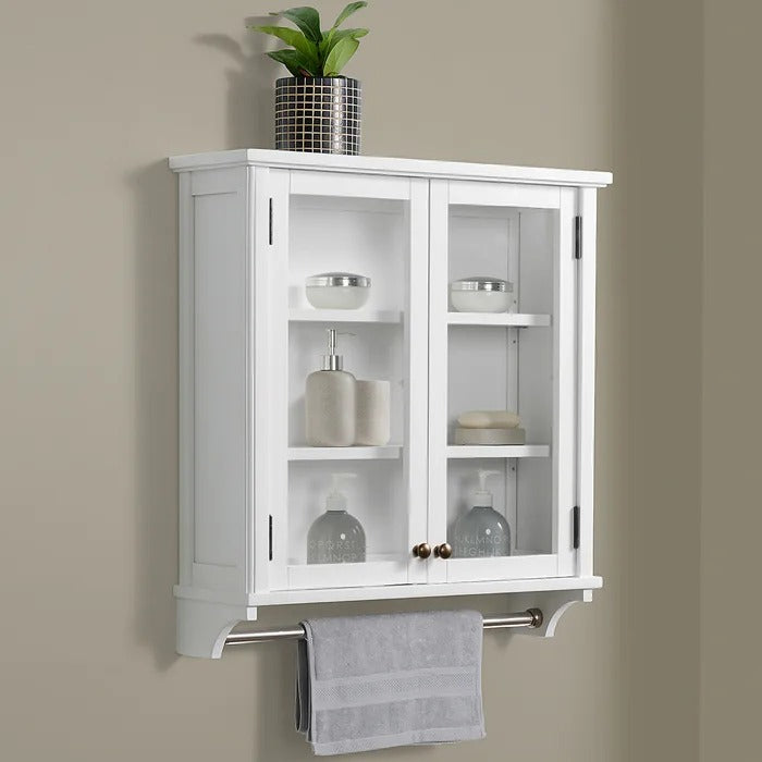 Wall Cabinets: 27'' W x 29'' H x 8'' D Wall Mounted Bathroom Cabinets