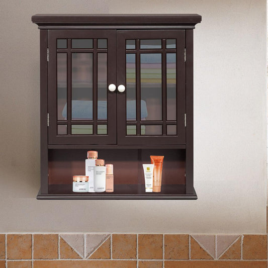 Wall Cabinets: 2 Door Wall Cabinet with Shelf