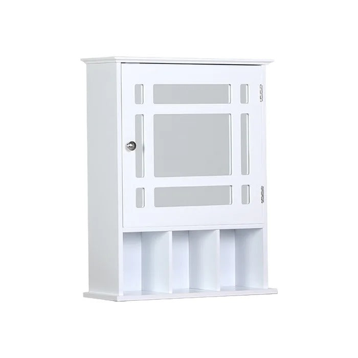 Wall Cabinets: One Door Wall Mounted Bathroom Cabinet