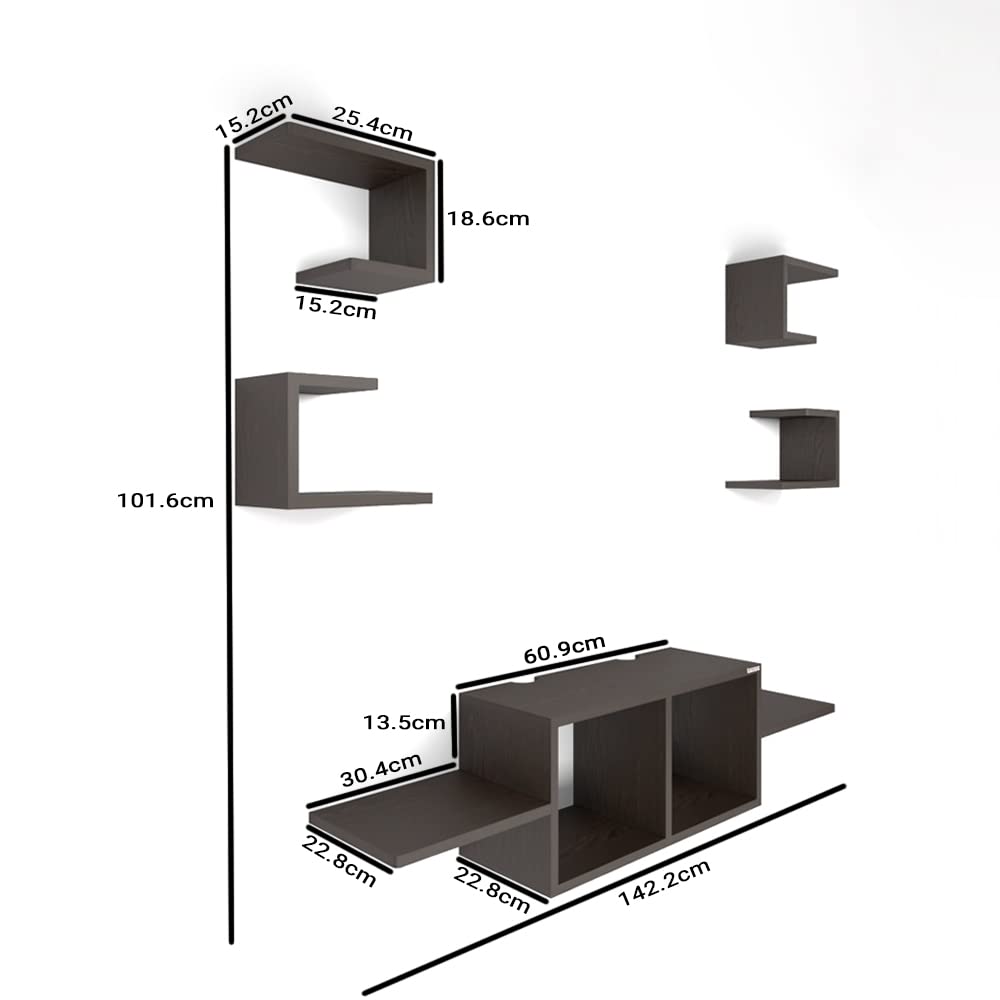 Wall Mount TV Unit: Set Top Box Stand And TV Unit Stand