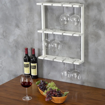 Display Unit: Wall Mounted Wine Glass Holder
