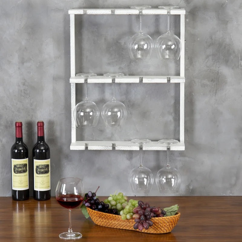 Display Unit: Wall Mounted Wine Glass Holder