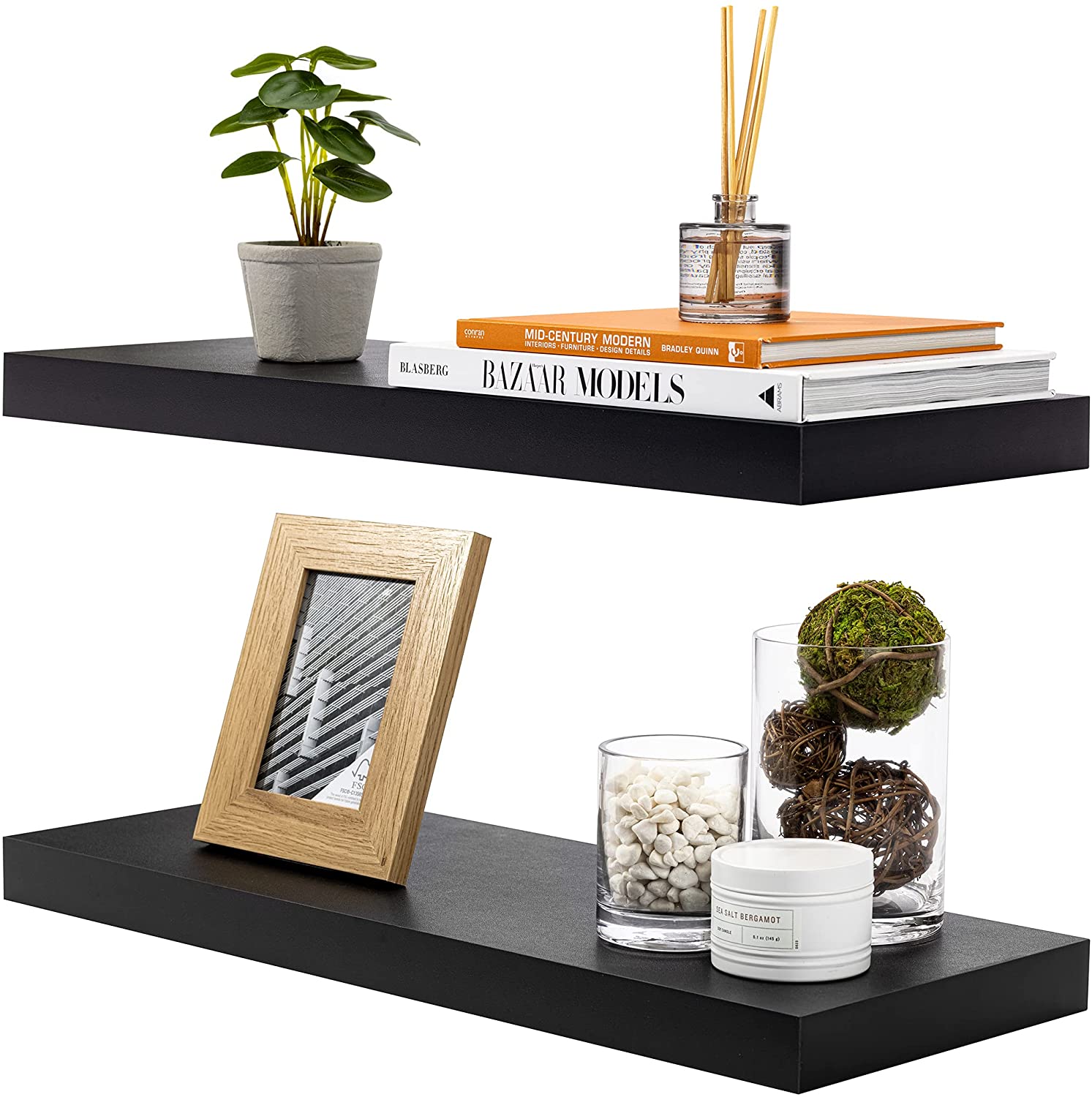 Wall Shelves Decoration Perfect Trophy Display, Photo Frames