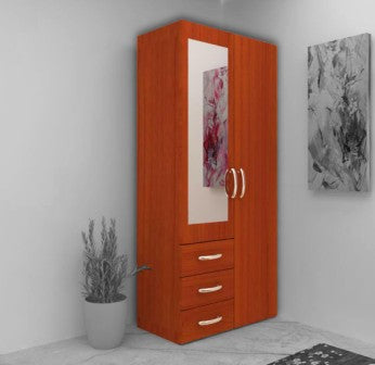 Wardrobe 2 Door Wardrobe (In Nayana Teak)