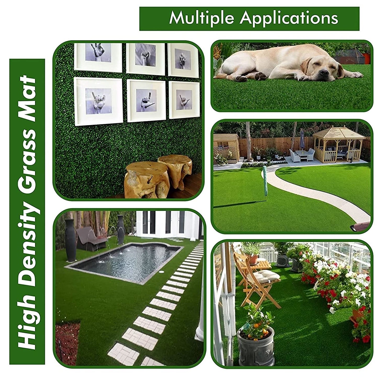 Carpets: Waterproof Artificial Grass Carpet For Home and Office