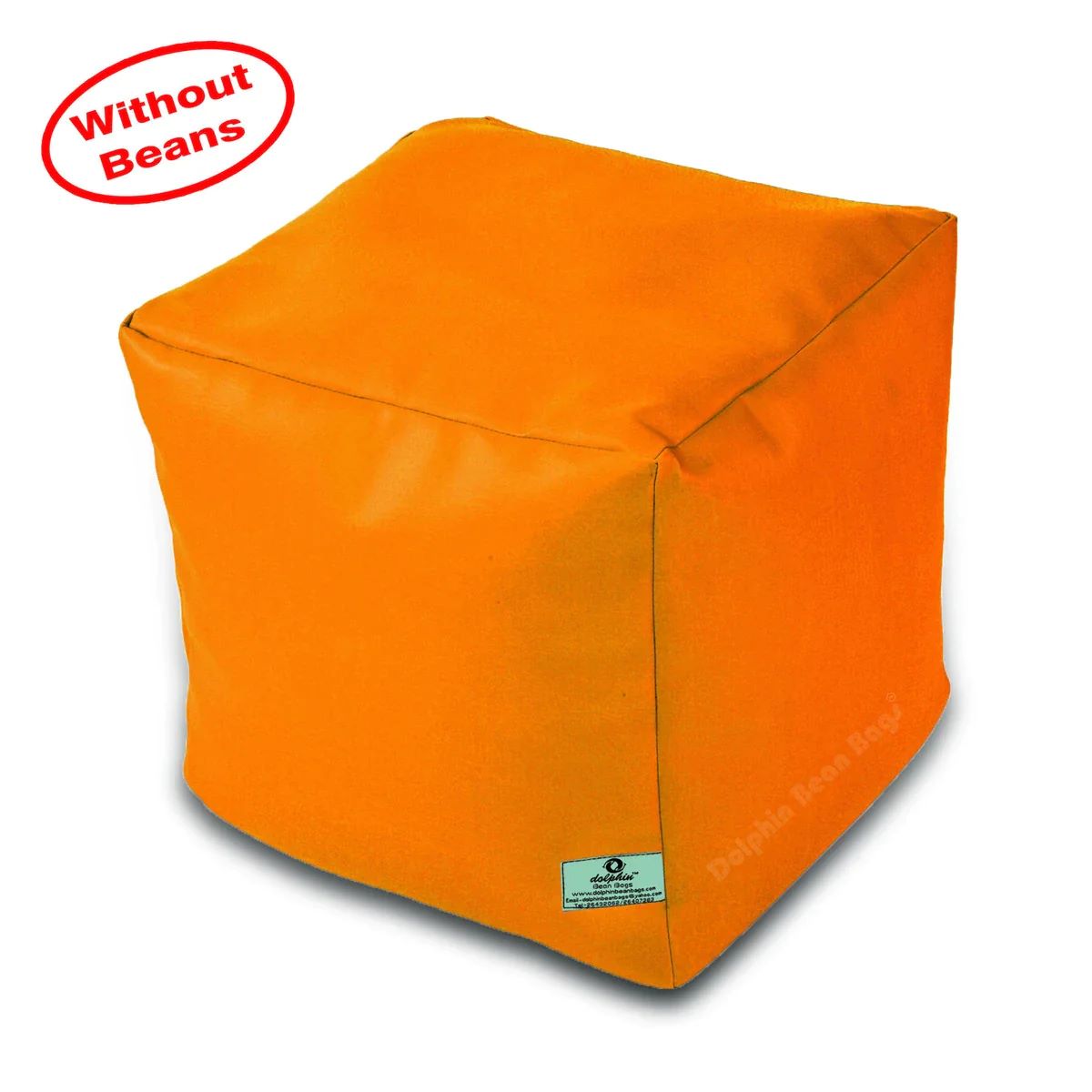 Bean Bag: Square Puffy Bean Bag  Cover (Without Beans)